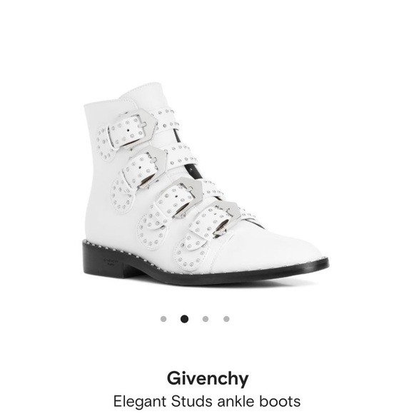 givenchy white boots